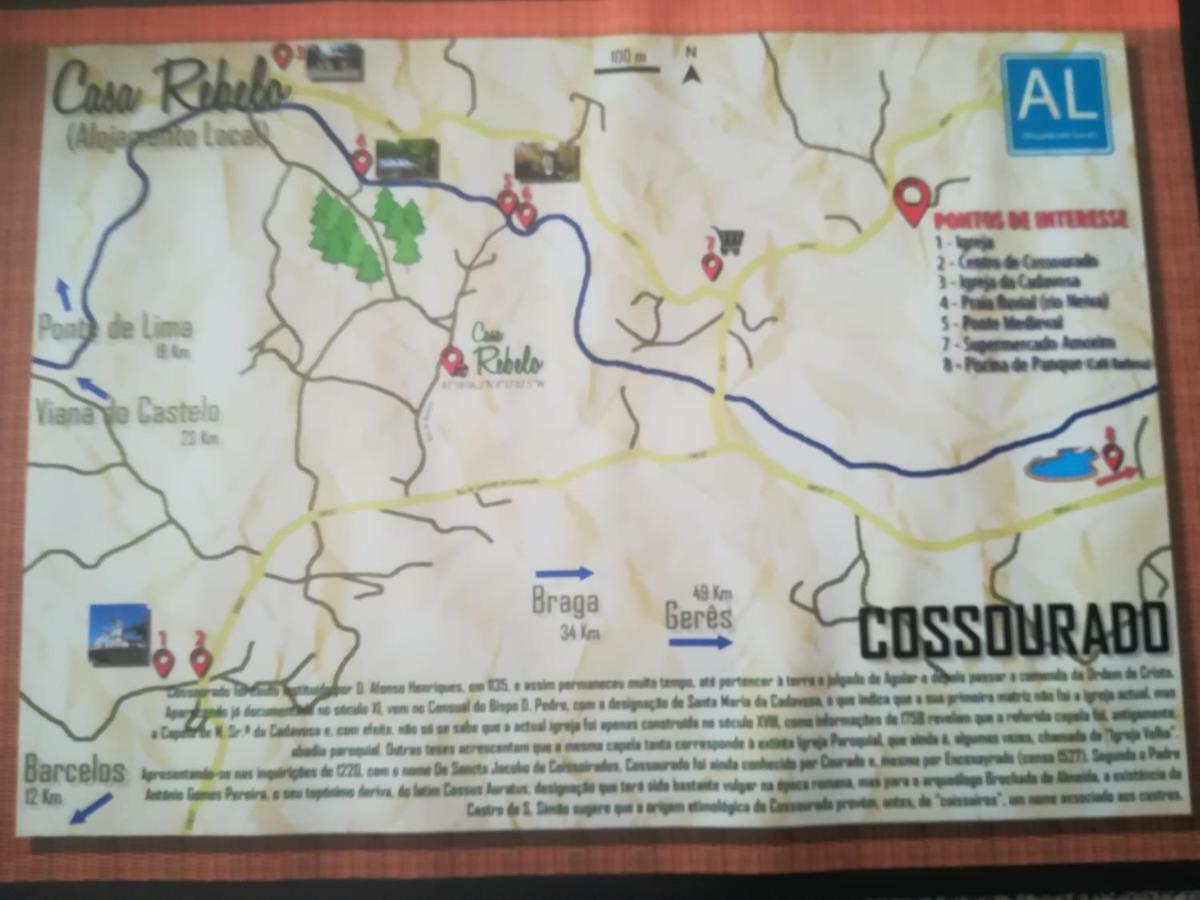 Casa Rebelo Guest House Cossourado  Ngoại thất bức ảnh